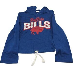 Fanatics S Buffalo Bills Cropped Hoodie Blue Red
